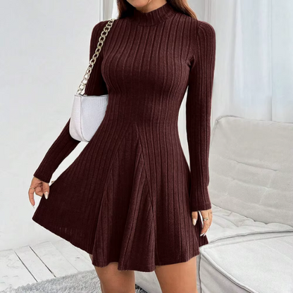 Lana – Neck Flare Dress