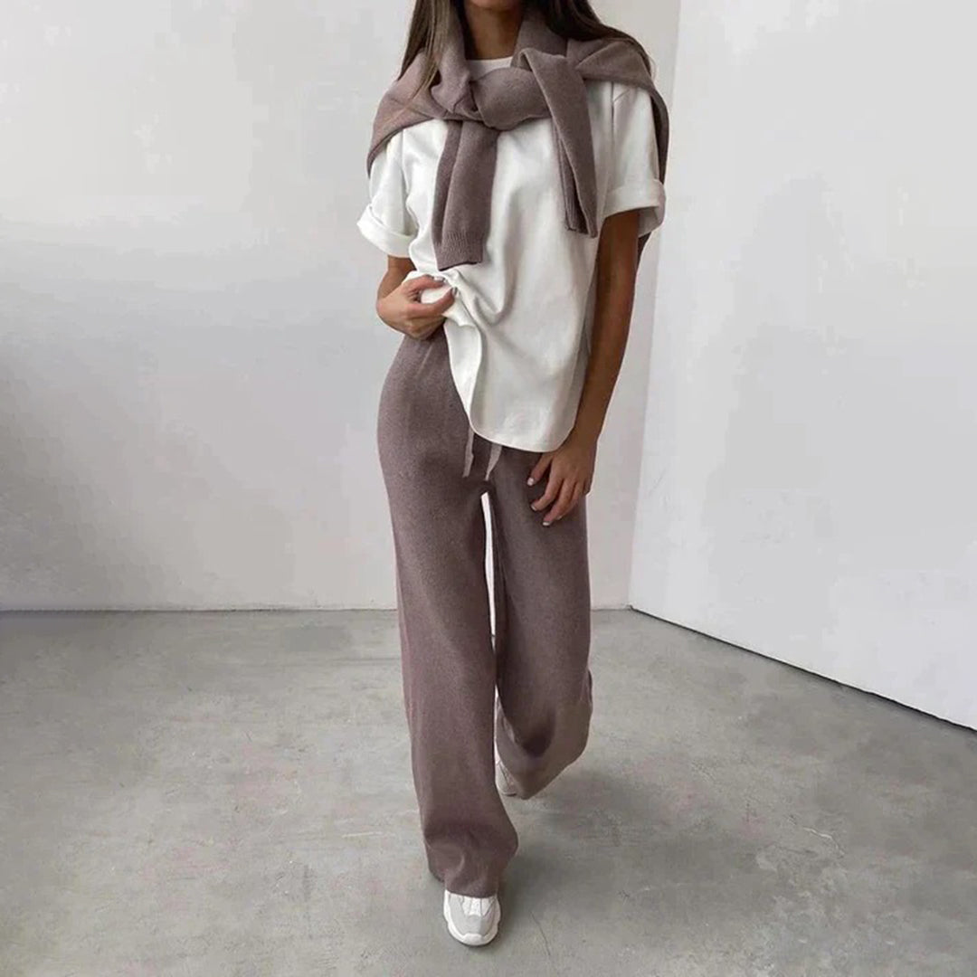 Noor - Cosy Turtleneck and Pants Set for Women